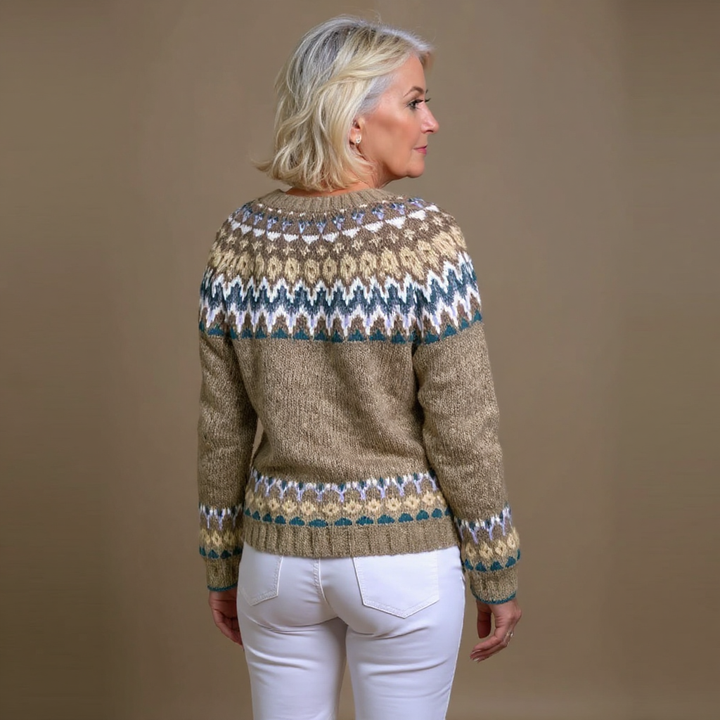 Daniela | Cardigan vintage in stile islandese