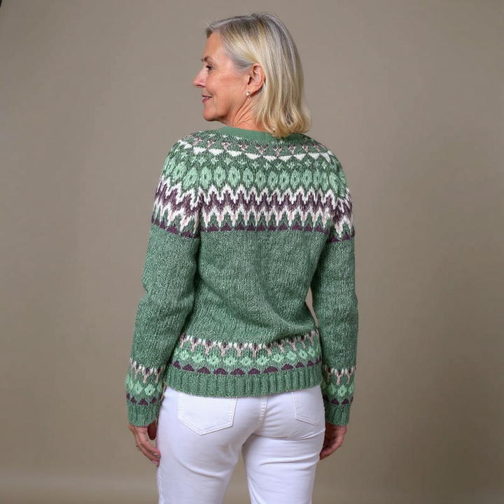 Luisa | Cardigan vintage in stile islandese