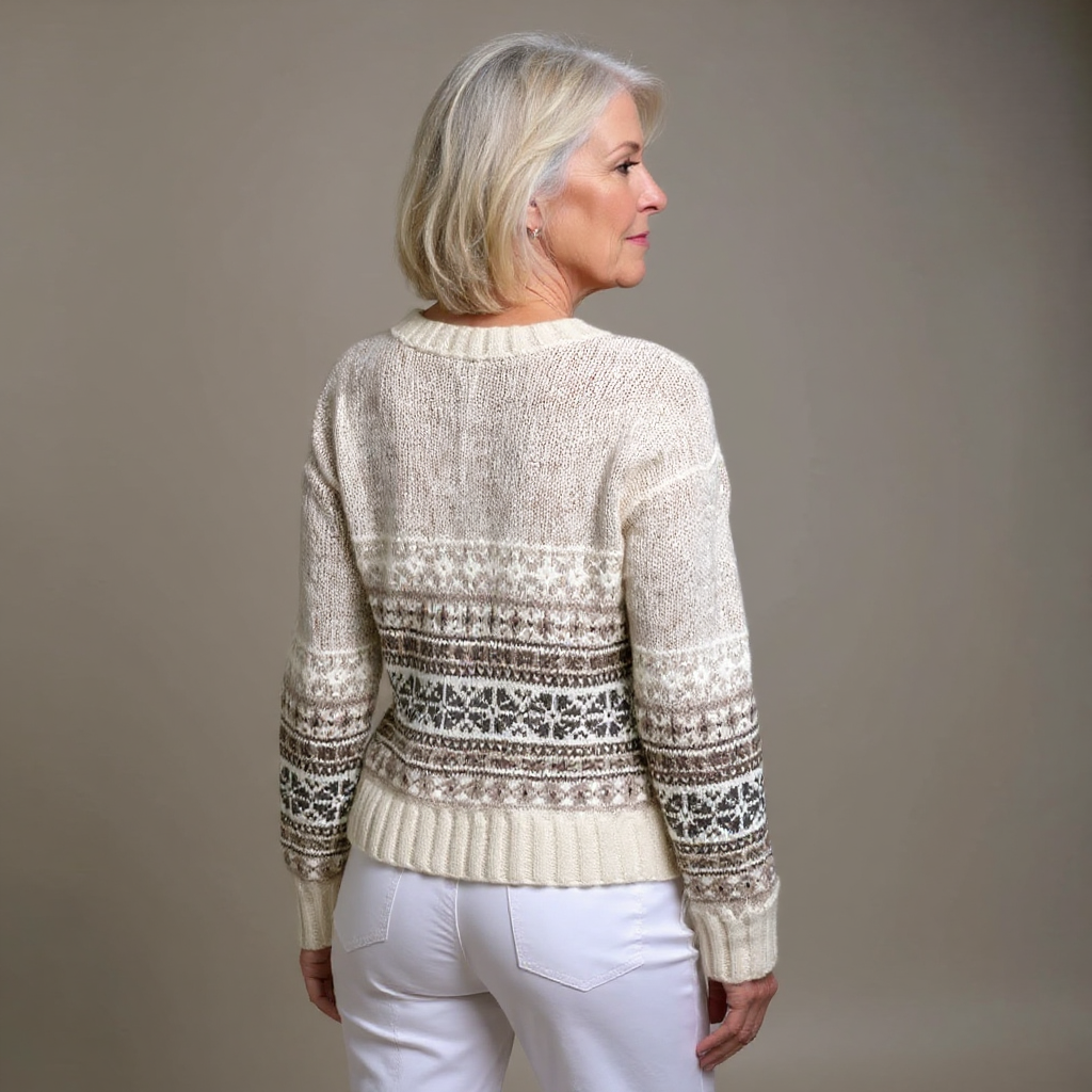 Maddalena | Cardigan vintage in stile islandese