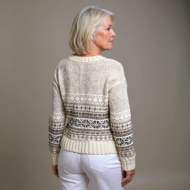 Maddalena | Cardigan vintage in stile islandese