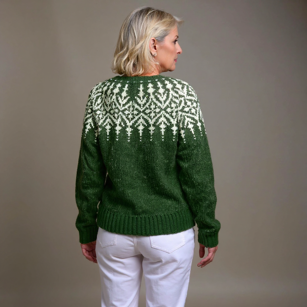 Brigida | Cardigan vintage in stile islandese