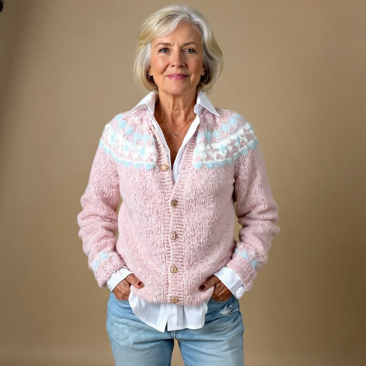 Giuliana | Cardigan vintage in stile islandese