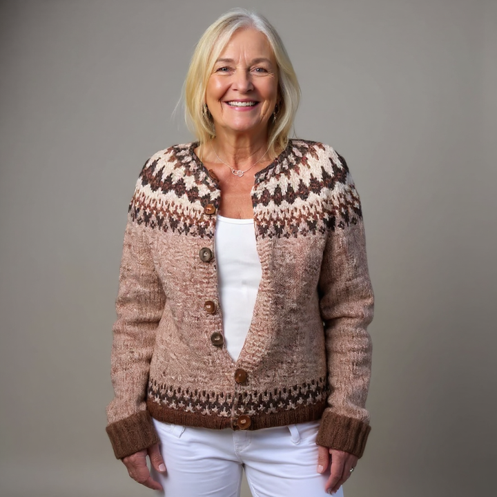 Sabina | Cardigan vintage in stile islandese