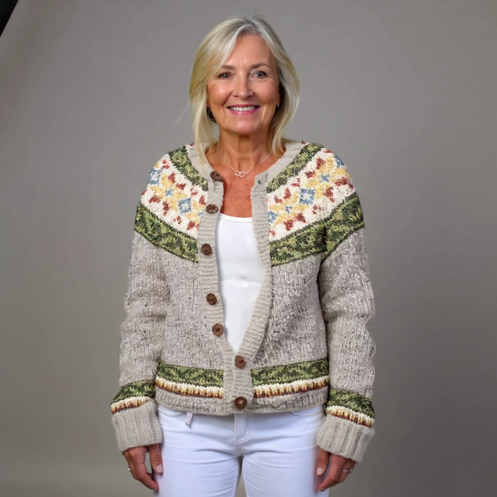Orsola | Cardigan vintage in stile islandese