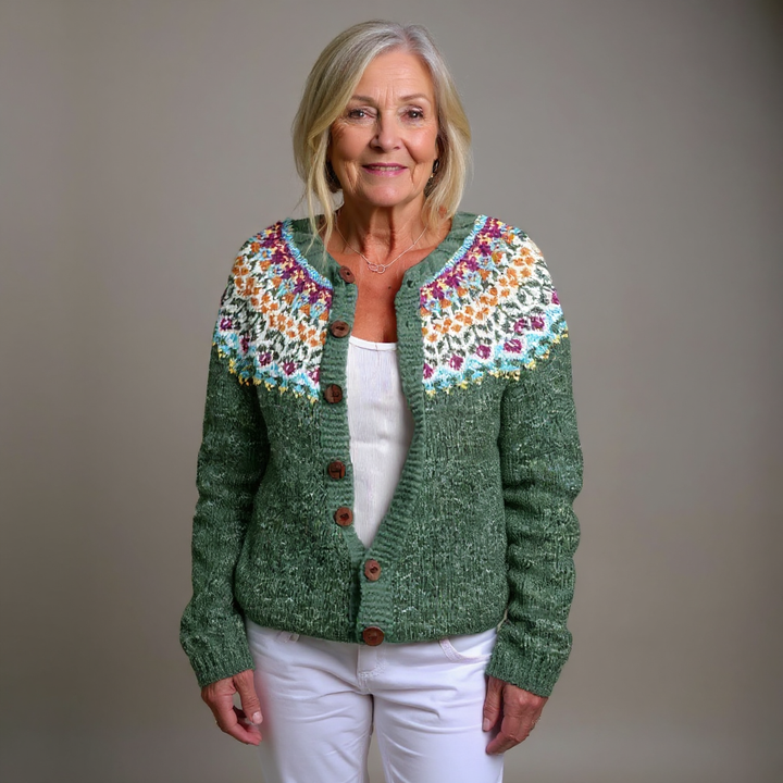 Eleonora | Cardigan vintage in stile islandese