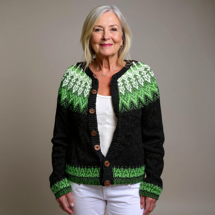 Marianna | Cardigan vintage in stile islandese