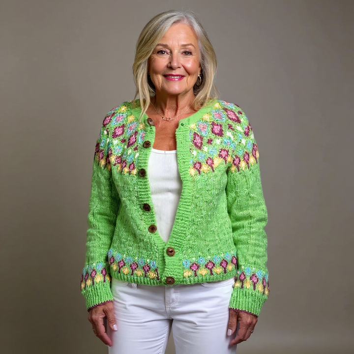 Margherita | Cardigan vintage in stile islandese