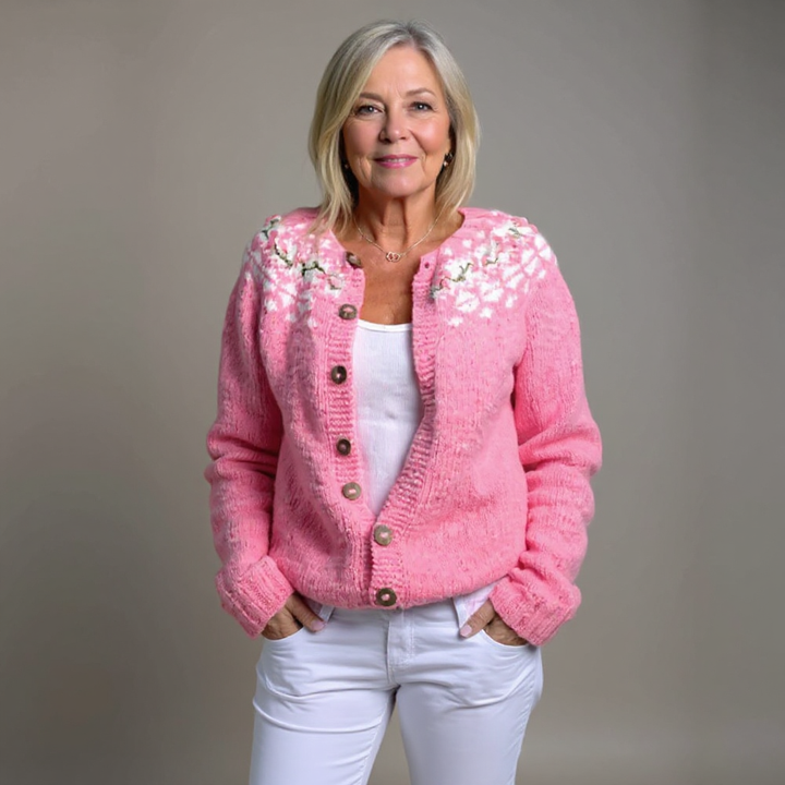 Giovanna | Cardigan vintage in stile islandese