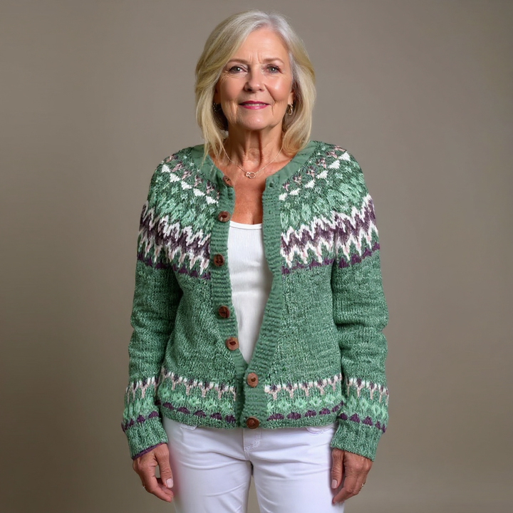 Luisa | Cardigan vintage in stile islandese
