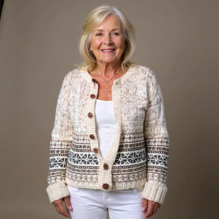 Maddalena | Cardigan vintage in stile islandese