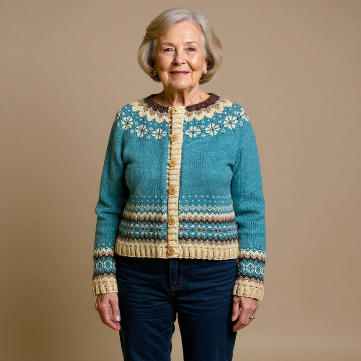 Annalisa | Cardigan vintage in stile islandese