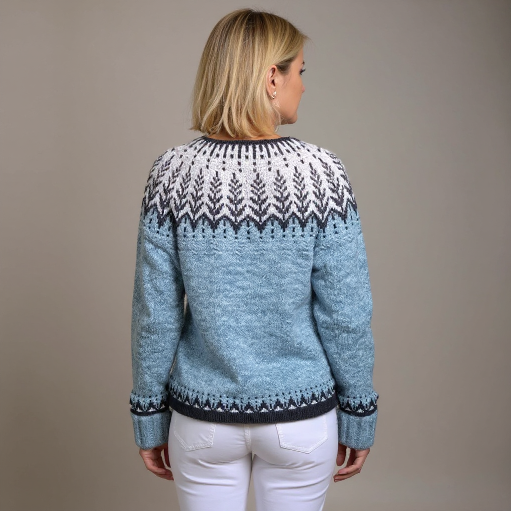 Renata | Cardigan vintage in stile islandese