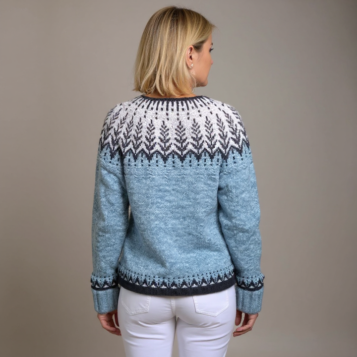 Renata | Cardigan vintage in stile islandese