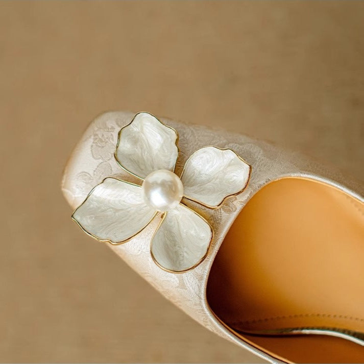 Matilde | Scarpe eleganti da donna con dettaglio floreale