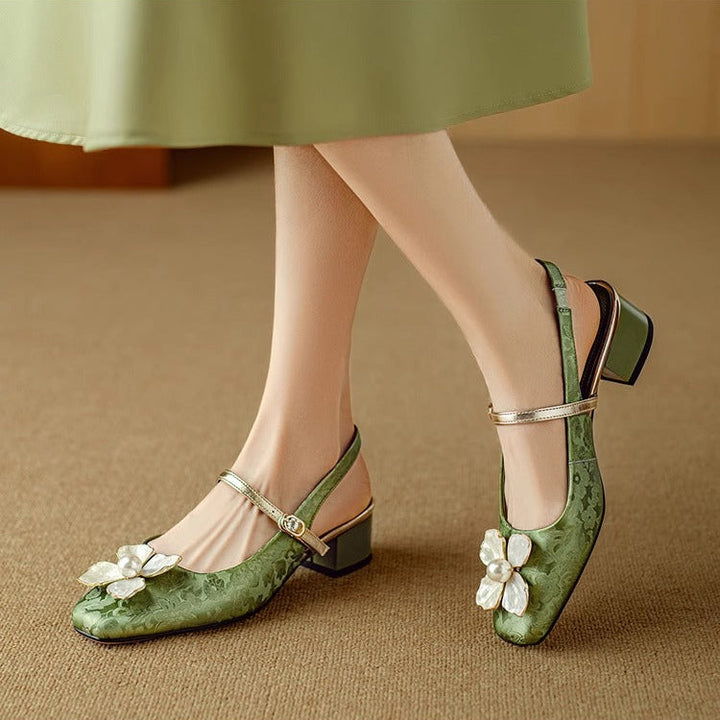 Matilde | Scarpe eleganti da donna con dettaglio floreale