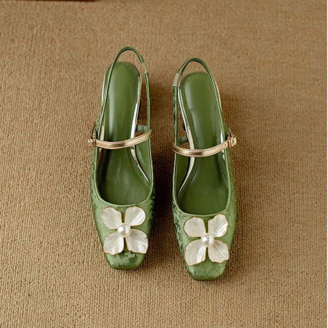 Matilde | Scarpe eleganti da donna con dettaglio floreale