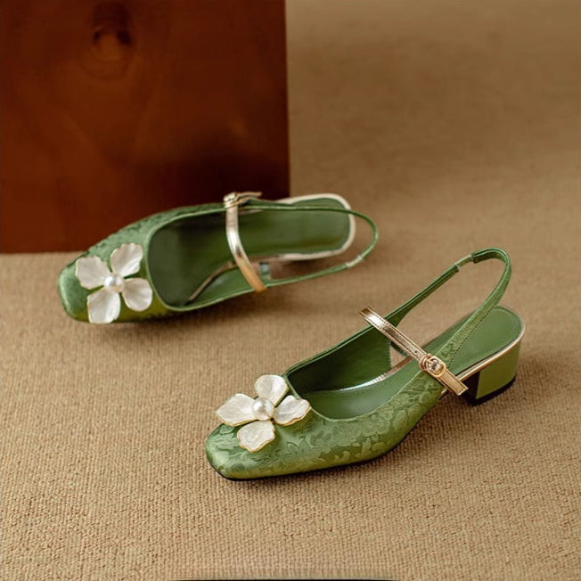 Matilde | Scarpe eleganti da donna con dettaglio floreale