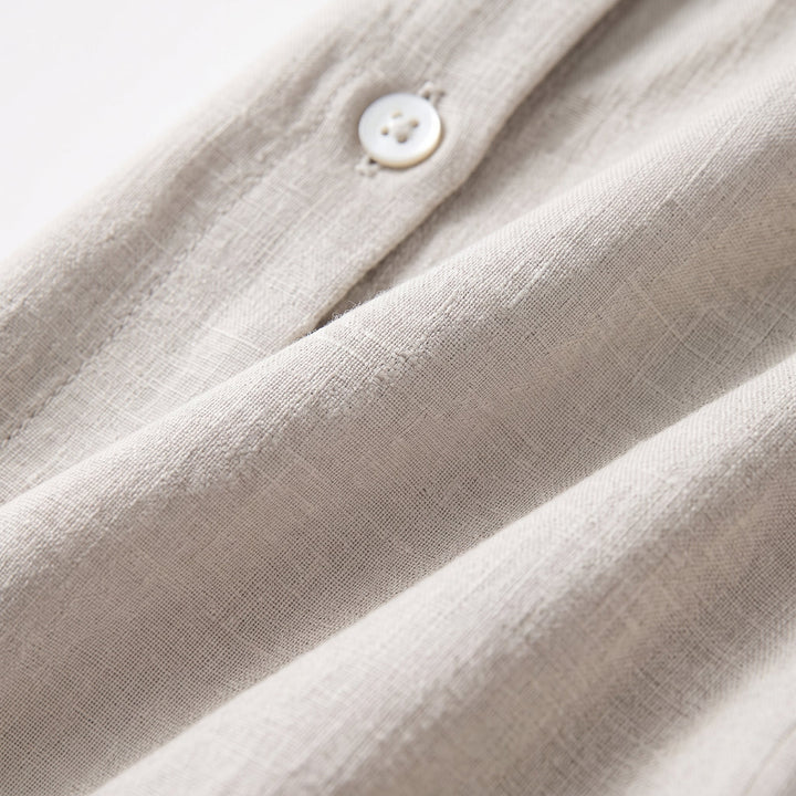 Greta | Abito elegante con maniche a tre quarti e fascia in vita