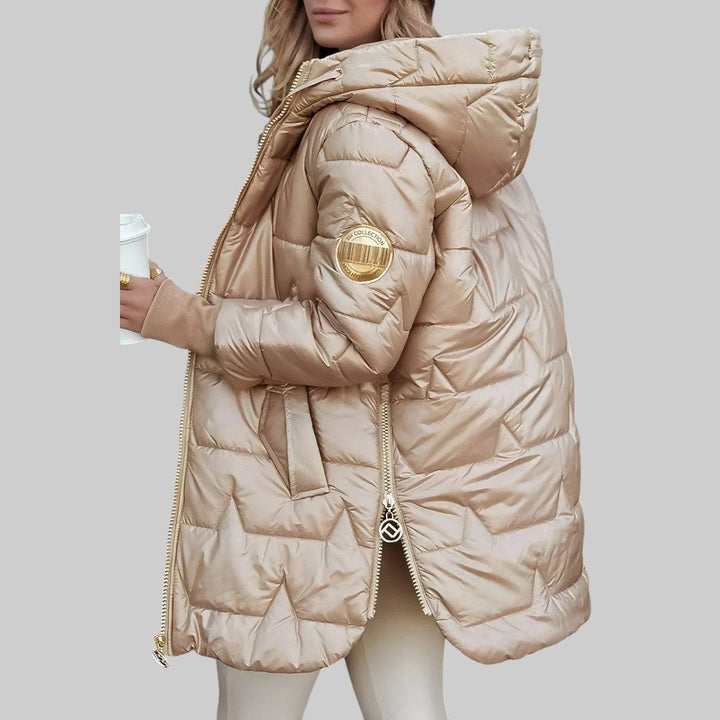 Ida | Cappotto autunnale elegante con cappuccio