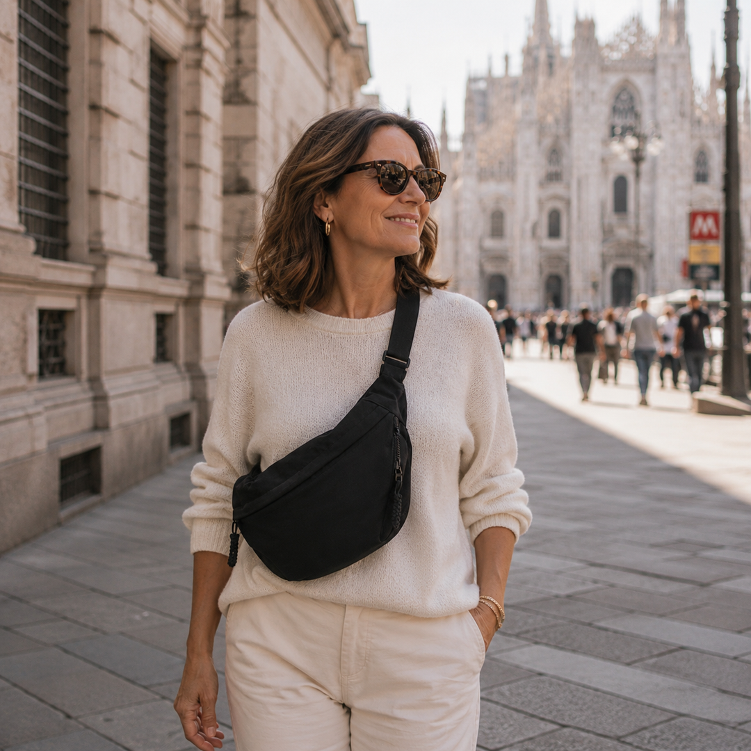 Elena | Borsa a spalla nera