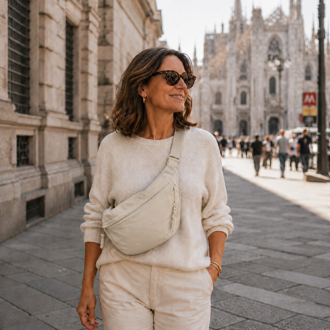 Anna | Borsa a spalla beige