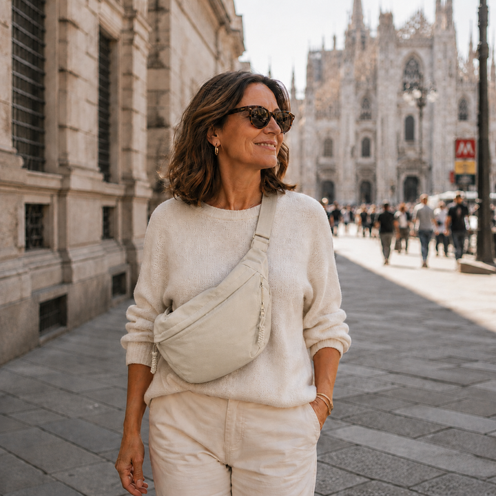 Anna | Borsa a spalla beige