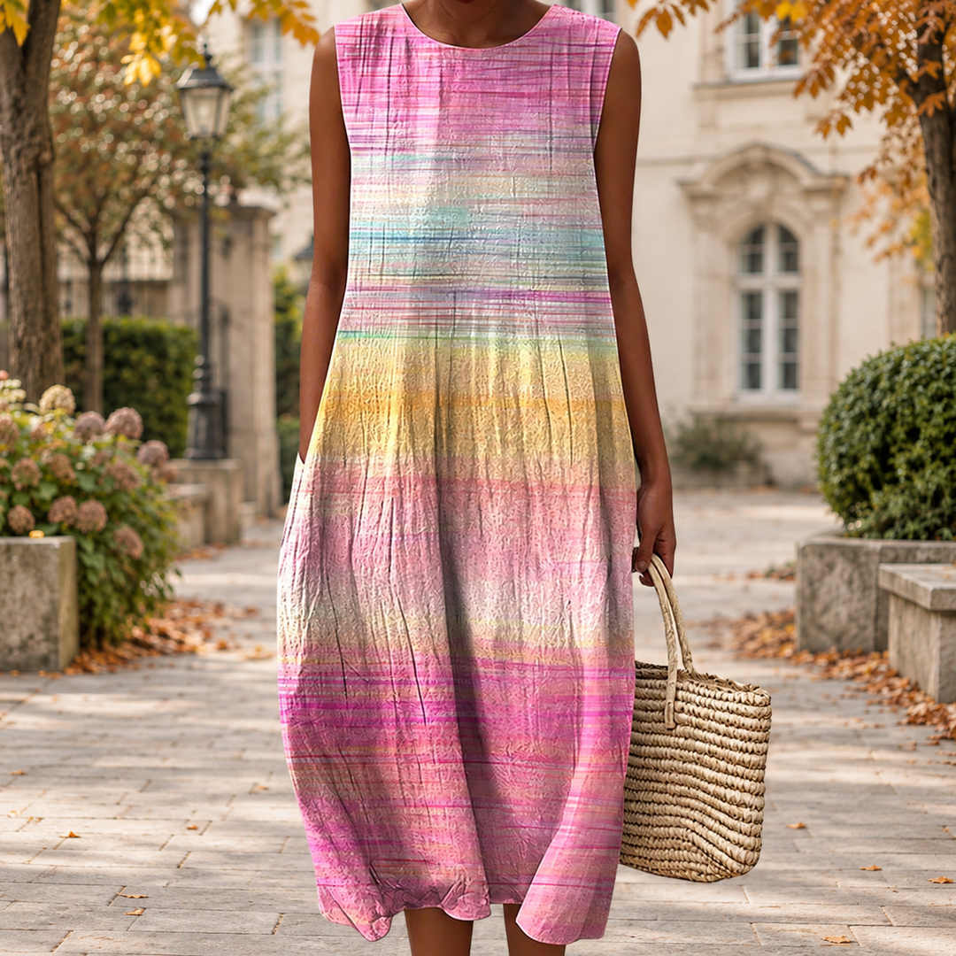 Erica | Abito autunnale comodo senza maniche