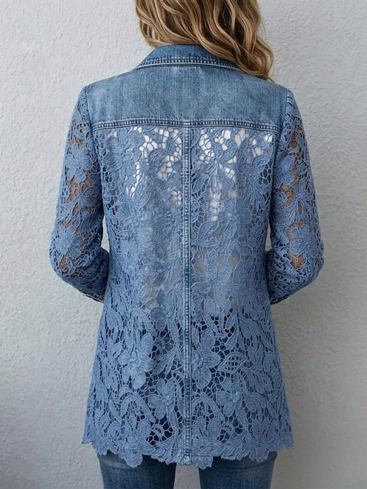 Adelaide | Blazer in pizzo floreale