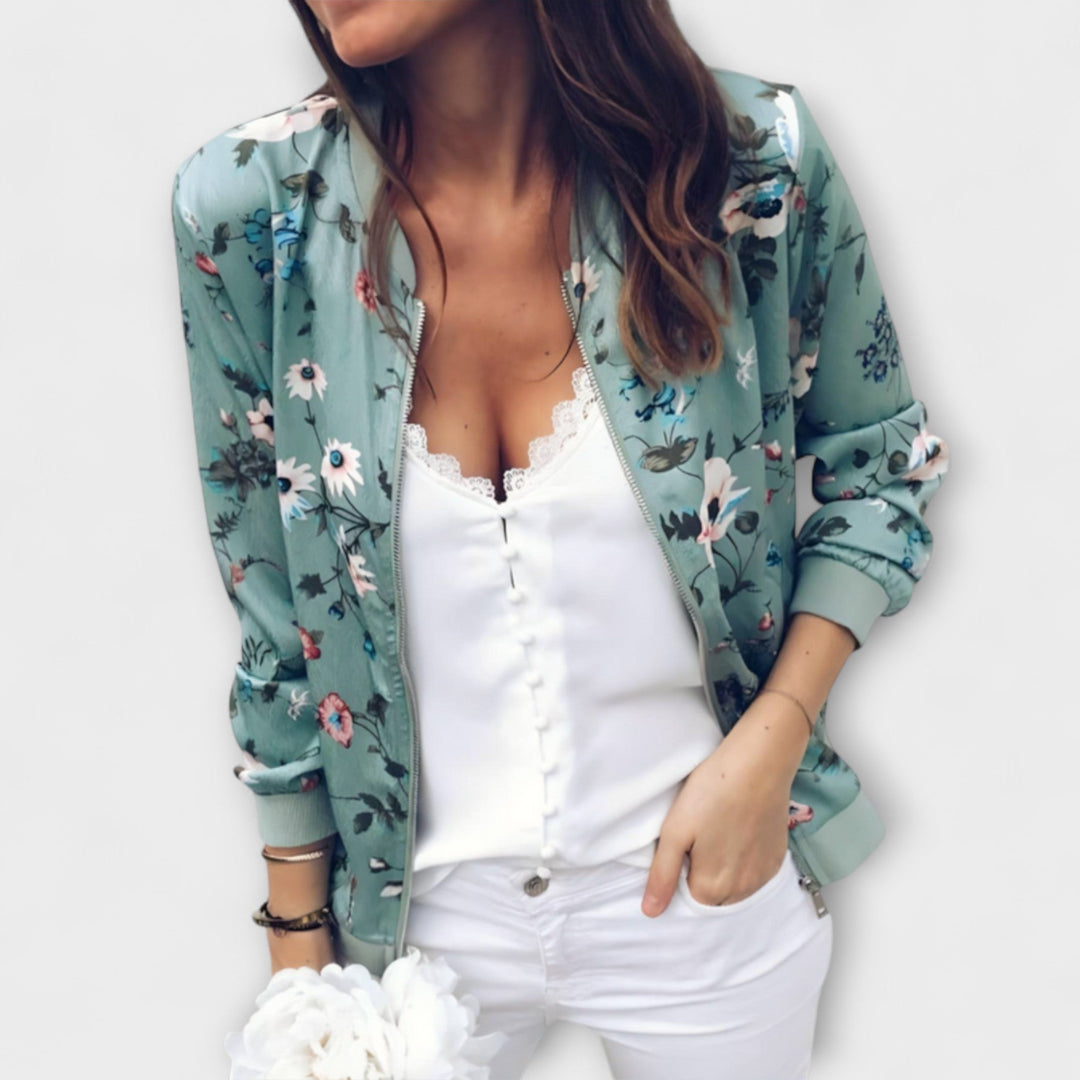 Alessandra | Bomber floreale