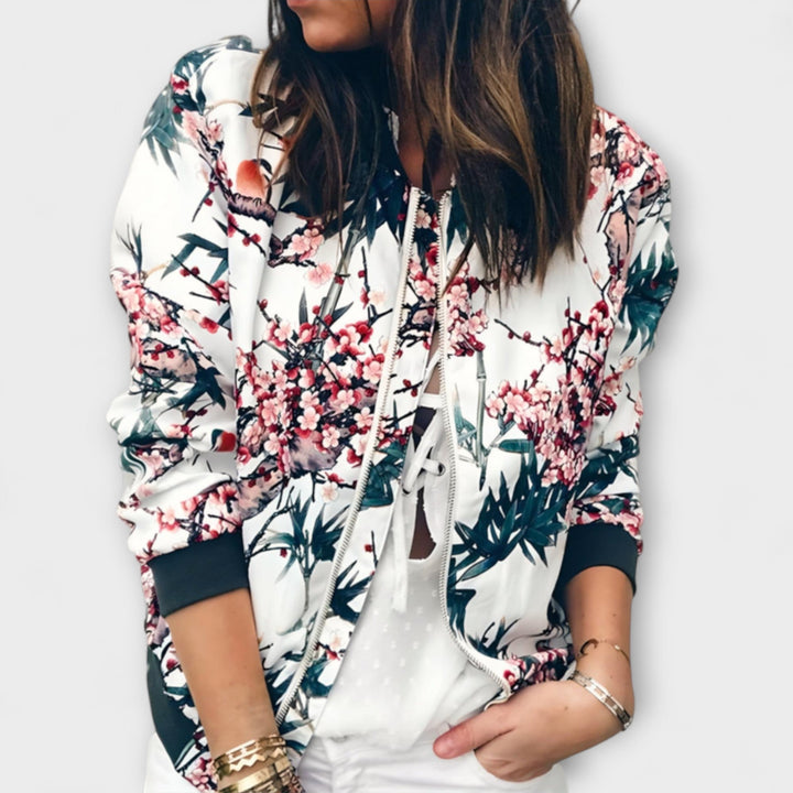 Alessandra | Bomber floreale