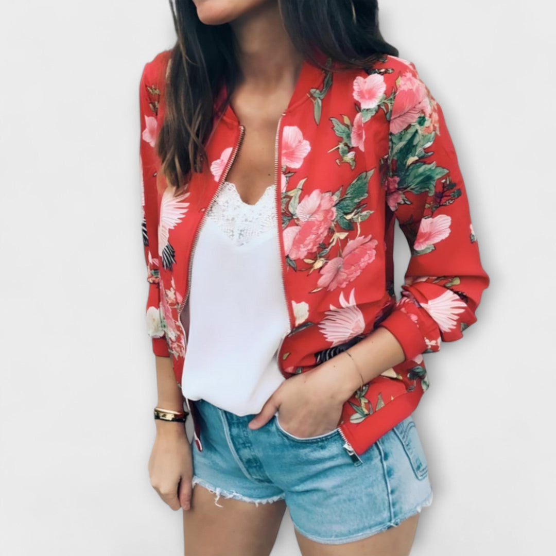 Alessandra | Bomber floreale