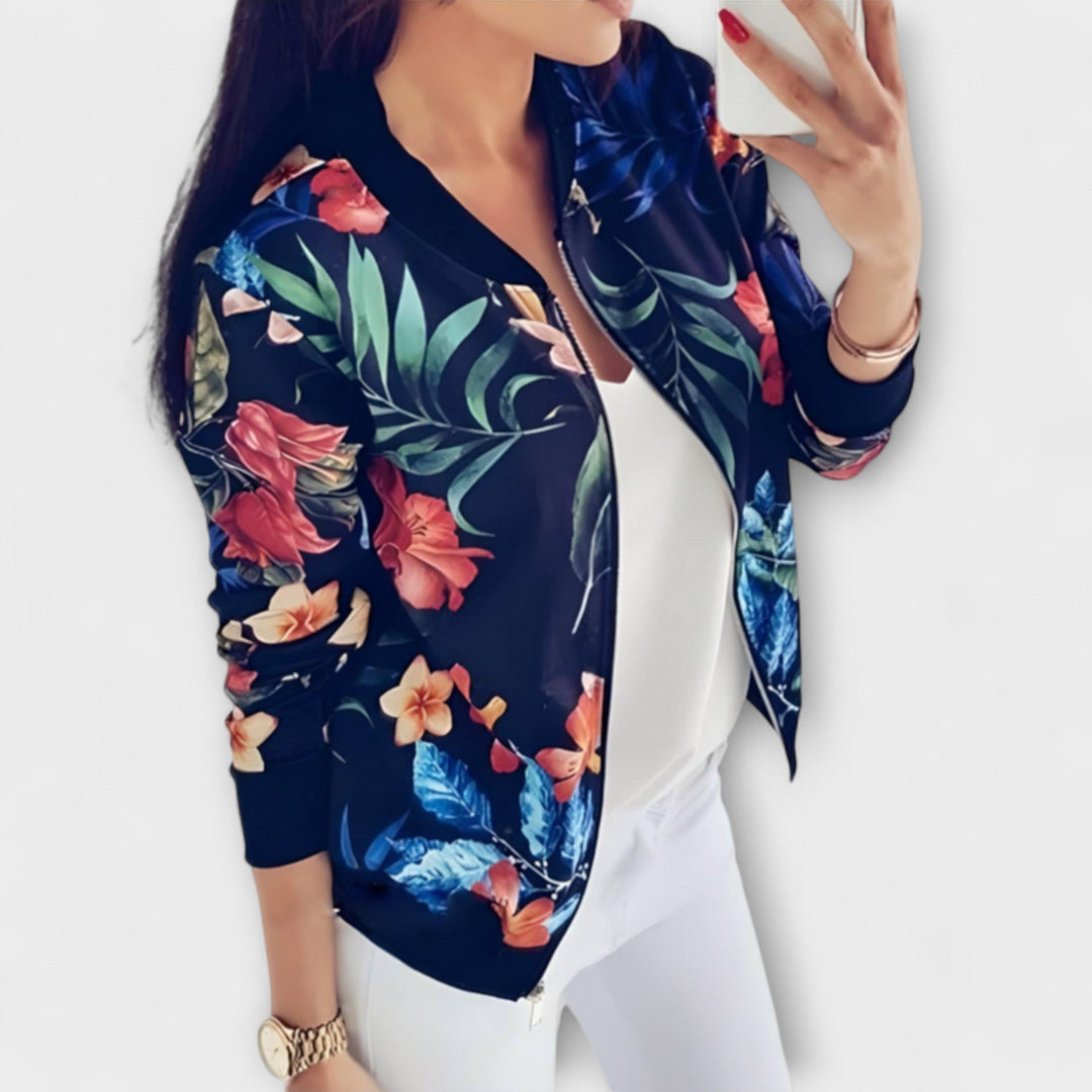 Alessandra | Bomber floreale