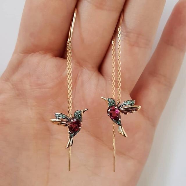 Marianna | Orecchini a colibrì