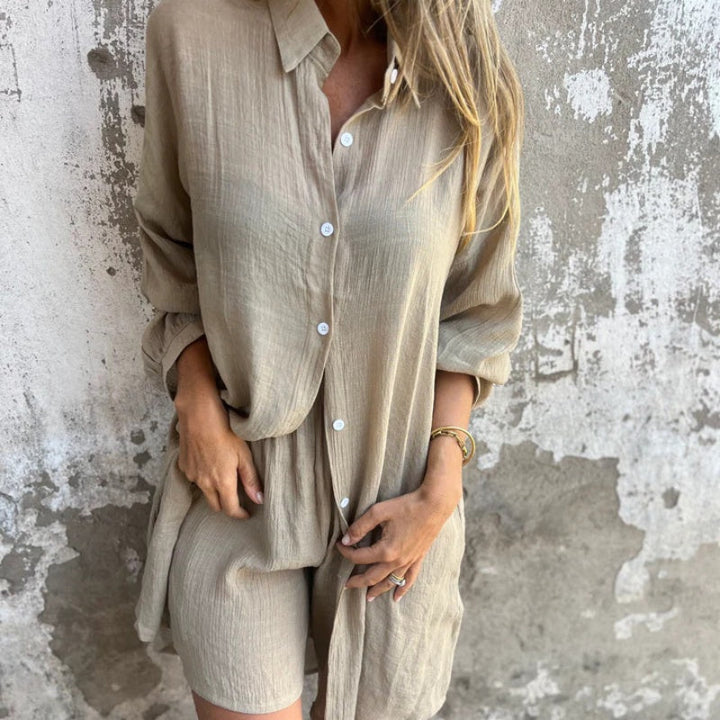Clara | Completo casual con polo