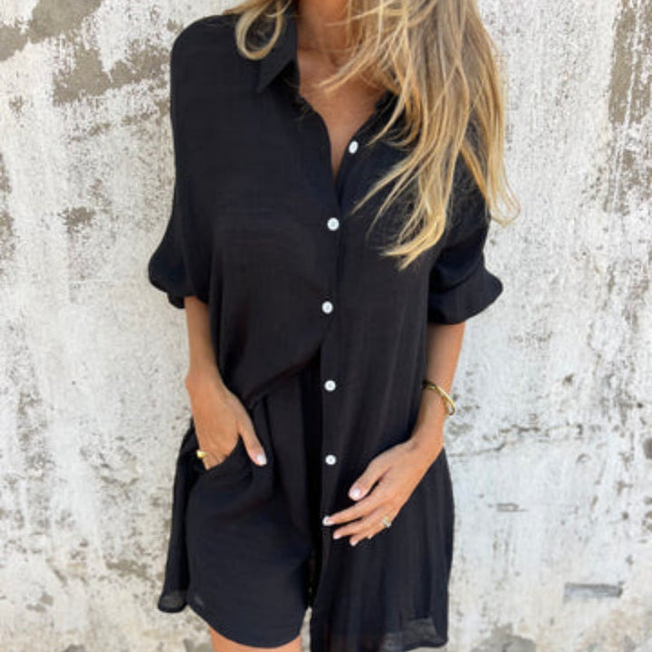 Clara | Completo casual con polo
